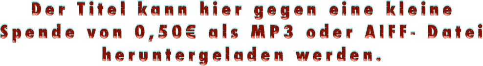 Der Titel kann hier gegen